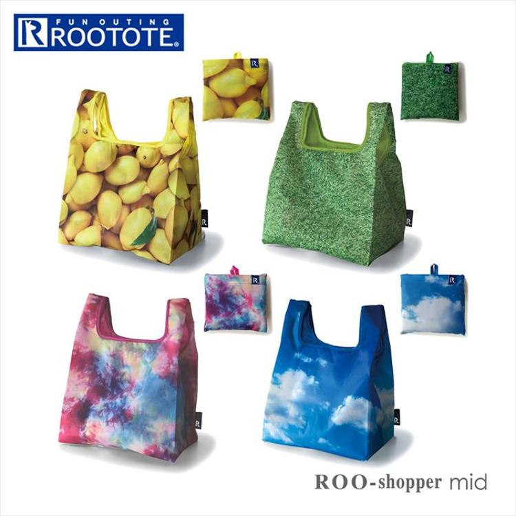 ルートート エコバッグ 通販 マチ広 弁当 コンビニ レジ袋型