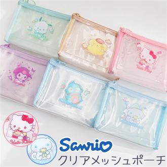 クリアポーチ 通販 メッシュポーチ 小物入れ 小物収納 コスメ収納 メイクポーチ 化粧ポーチ 持ち運び 可愛いポーチ おしゃれ オシャレ コンパクト スリム シンプル かわいい 可愛い 女性 中学生 高校生 大学生 透明ポーチ ギフト キャラクター