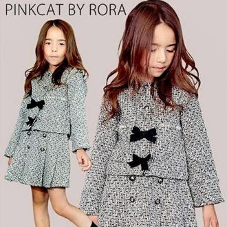 Rora キッズ スーツ 入学式 女の子 通販 ツイード セットアップ 10005406 フォーマルスーツ 上下セット 子ども 入園式 卒園式 発表会 七五三 上品 ノーカラージャケット おしゃれ 可愛い 大人 オシャレ かわいい 子ども服 子供服 キッズファッション