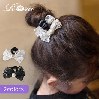 Rora ヘアクリップ キッズ 通販 クレア ヘアークリップ 髪どめ 髪留め ヘアアクセサリー 髪飾り リボン パール 子供 女の子 大人っぽい 卒園式 入学式 結婚式 発表会 可愛い おしゃれ かわいい 子ども用アクセサリー キッズファッション