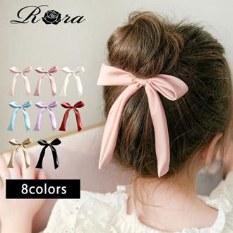Rora キッズ ヘアゴム リボン 通販 パステルカラー 58292201 ちゅきちゅきリボンヘアゴム 小さめ 女の子 大人っぽい 卒園式 入学式 結婚式 発表会 おしゃれ 可愛い オシャレ かわいい ヘアアレンジ ヘアーアクセサリー ヘアアクセサリー キッズファッション
