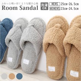 ルームサンダル 冬 通販 レディース メンズ スリッパ バブーシュ サンダル ルームシューズ 室内履き おしゃれ かわいい dimanche 洗える 男性用 女性用 贈り物 ギフト 雑貨