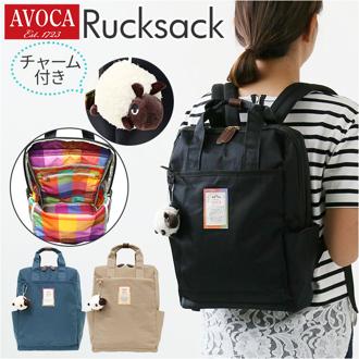 リュック おしゃれ 通販 アヴォカ AC-005 AVOCA リュックサック バッグ バック レディース きれいめ カジュアル 無地 シンプル 大人 通勤 通学 メンズ 女子 男子 軽い 軽量 大容量