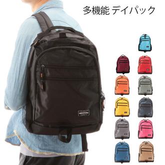 リュック A.O.T. デイパック バックパック リュックサック 防災リュック バッグ 定番 ポケット 無地 多機能 軽量 シンプル 黒 レディース メンズ 高校生 大容量 通学 男女兼用バッグ 3543AR ba000023963-0AA0/000