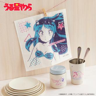 うる星やつら グッズ 通販 日本製 かや生地 ふきん 布巾 蚊帳生地ふきん 蚊帳生地布巾 手拭き おてふき 台拭き 台ふきん 綿100% かわいい おしゃれ キャラクター うるせいやつら 高橋留美子 キッチンファブリック 配膳用品 キッチン用品