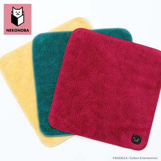 NEKONOBA グッズ 通販 ネコノバ 今治タオル ハンカチ タオルハンカチ 今治 ハンドタオル ハンカチタオル ミニタオル 手拭きタオル キャラクター おしゃれ 猫 ねこ ネコ 猫グッズ かわいい レディース メンズ 刺繍 子ども 小学生
