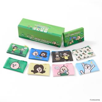 パンパンくんの日常 グッズ 通販 パンパンくんの日常グッズ ミニポーチ フラットポーチ ポーチ キャラクター キャラクターグッズ かわいい おしゃれ 持ち運び 整理整頓 小型ポーチ 収納 小物収納 コレクション雑貨 雑貨 鍵 コイン収納