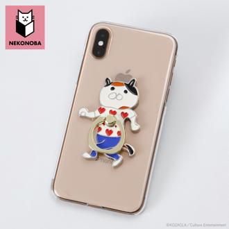 NEKONOBA グッズ 通販 ネコノバ スマートフォンリング スマホリング ホールドリング スマートフォン スマホ 可愛い おしゃれ 猫 ねこ ネコ 猫グッズ ゆかいなネコたち かわいい オシャレ マスコット スマホアクセサリー スマートフォンアクセサリー