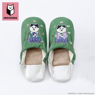 NEKONOBA グッズ 通販 ネコノバ ルームシューズ スリッパ 室内履き ルームスリッパ 室内スリッパ 室内サンダル レディース かわいい おしゃれ 猫 ねこ ネコ 猫グッズ ねこ茶商 可愛い オシャレ 室内 手縫い ハンドメイド 生活雑貨 日用品雑貨
