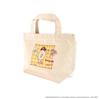 ライスッス グッズ 通販 オムライスッス ランチトートバッグ ミニトートバッグ ランチバッグ トートバック ランチトート ミニトートバック お弁当バッグ キャラクター DJみそしるとMCごはん ケロポンズ かわいい おしゃれ シンプル レディースバッグ