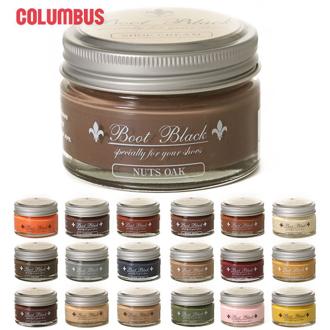 コロンブス ブートブラックシルバーライン シュークリーム 皮 シューズ 定番 シューケア用品 靴磨き シューズケア 革靴用 靴用クリーム ツヤ革用 ビン入り 補色 靴みがき ツヤ出し 保革剤 COLUMBUS