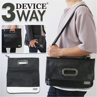 クラッチバッグ 結婚式 メンズ 通販 ブランド DEVICE デバイス DHG70039 クラッチバック セカンドバッグ セカンドバック パーティー Shade 冠婚葬祭 バッグ 普段使い フェイクレザー 合成皮革 ショルダーバッグ バイクバッグ メンズバッグ