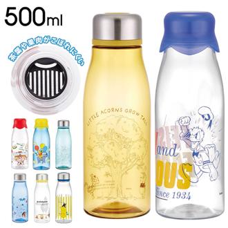 マイボトル 500ml 通販 おしゃれ 洗いやすい プラスチック マグボトル クリアボトル  プーさん ぷーさん ディズニー キャラクター トトロ ジジ ぐでたま ダイレクトボトル 0.5l 直飲み 常温 軽量 スタイリッシュ ブローボトル