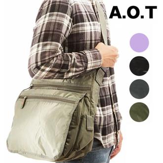 ショルダーバッグ A.O.T 通販/正規品 おすすめ バック 定番 バッグ ななめ掛け 斜め掛け レディース メンズ ショルダーバック E953