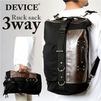 トップハウス DEVICE リュック 3way 大容量 通販 リュックサック バッグパック ボディバッグ ボディバック バッグ A4 大きめ キャンバス デバイス フォルマ ブランド メンズ レディース 男女兼用 通勤 通学 アウトドア カジュアル 旅行
