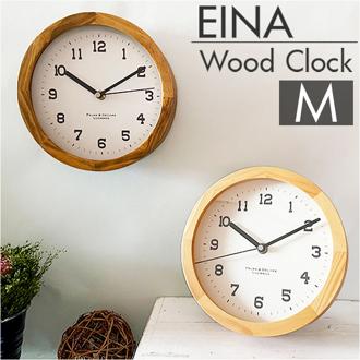 時計 壁掛け おしゃれ 通販 置き時計 置時計 壁掛け時計 掛け時計 掛時計 かけ時計 壁時計 ウォールクロック クロック スイープ秒針 スイープムーブメント Eina EIN-200 静か 寝室 書斎 リビングルーム オシャレ かわいい 可愛い インテリア雑貨