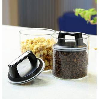 密閉容器 フェリオ Felio エアリデューサー ショート 保存容器 ガラス 通販 密閉 おしゃれ 密封容器 密封瓶 キャニスター 保存 密封保存 air reducer 900cc ガラス容器 新鮮保存容器 容器・ストッカー・調味料容器 4965337018745 5650300 60001