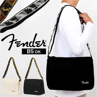 fender フェンダー バッグ 950-6004 通販 ショルダーバッグ ボディバッグ 斜めがけバッグ ショルダーバック メッセンジャーバッグ フラップ 布 コットン 帆布 小さめ B5 ブランド 通学 通勤 旅行 かっこいい 大人 メンズバッグ