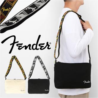 fender フェンダー バッグ 950-6004 通販 ショルダーバッグ ボディバッグ 斜めがけバッグ ミニショルダーバッグ ショルダーバック ボディバック ブランド 布 コットン 帆布 小さめ A5 通学 通勤 旅行 かっこいい 大人 メンズバッグ