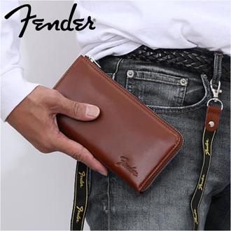 Fender フェンダー 長財布 704 通販 ロングウォレット メンズ財布 お財布 さいふ サイフ ロング ウォレット L字ファスナー ファスナー 小銭入れ おさいふ レザー 革 札入れ カード入れ 小銭入れあり お札 カード 小銭 シンプル