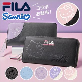 サンリオ 長財布 sanrio 通販 フィラ FILA 財布 ラウンド長財布 お財布 さいふ サイフ 大人 女子 子供 キッズ 女の子 長サイフ なが財布 ロングウォレット かわいい キャラクター 小銭入れあり 中学生 高校生 ジュニア レディース財布