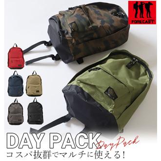 リュック メンズ 小さめ 通販 リュックサック デイパック バックパック レディース ミニリュック おしゃれ 約 25l 22l 防災リュック スポーツ 黒 ブラック レジャー アウトドア シンプル 通学 FORECAST フォーキャ