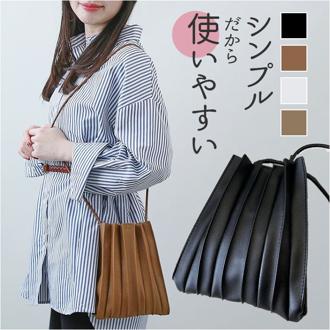 ショルダーバッグ レディース 斜めがけ 大人 通販 ショルダーバック スマホショルダーバッグ ミニショルダーバッグ 小さめ 斜め掛け おしゃれ シンプル かわいい 大人可愛い きれいめ プリーツデザイン mauve モーヴ GZSP-A675L レディースバッグ