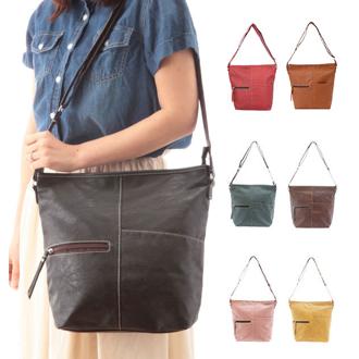 ショルダーバッグ ハーベストムーン harvestmoon レディース 斜めがけ 縦型 通勤バッグ 定番 シンプル 通学 通勤 斜めがけバッグ 合皮 バッグ ショルダー 大容量 軽い a4 メンズ 男女兼用バッグ on-g24263c bg-4766