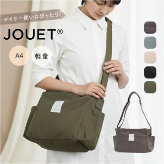 jouet ジョエット ショルダーバッグ J6732 通販 サイドポケットショルダー 大容量 斜めがけバッグ 大きめ ショルダーバック キャンバス 布 斜め掛け おしゃれ かわいい 軽量 バッグ バック 通学 レディース オシャレ メンズ シンプル