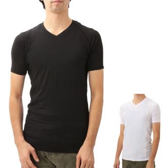 アンダーシャツ 半袖 コンプレッション ストレッチ 定番 ストレッチインナー 接触冷感 速乾 UVカット BT冷感 両脇メッシュタイプ 半袖Vネックシャツ パワーストレッチ メッシュ 冷感 Vネック メンズインナー 4970687