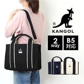 KANGOL カンゴール 2WAY バッグ 250-2192 通販 サブバッグ マルチバッグ トートバッグ サブバック マルチバック トートバック トート 手持ち ポーチ付き プリント レディース メンズ 男女兼用 ユニセックス シンプル カジュアル