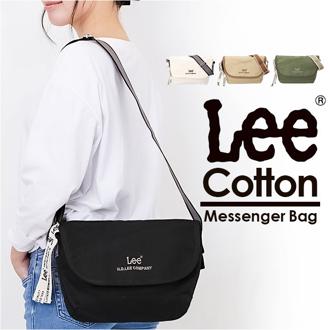 Lee リー メッセンジャーバッグ arcana 320-1302 通販 かぶせショルダーバッグ ショルダーバック ショルダー 肩掛け ななめかけ 斜めかけ 軽量 軽い ポケット かぶせ 被せ レディース メンズ 男女兼用 ユニセックス シンプル カジュアル