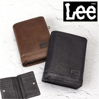 Lee リー 財布 二つ折り 320-1895 通販 二つ折り財布 2つ折り財布 折り財布 折財布 メンズ財布 お財布 さいふ コインケース L字ファスナー サイフ 小銭入れ 小銭入れあり レザー 革 メンズ レディース コンパクト ユニセックス シンプル