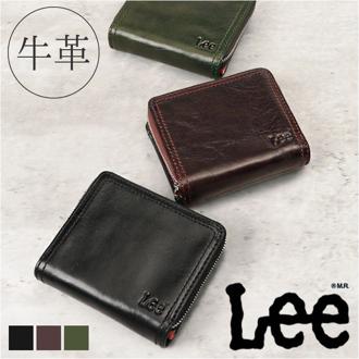 Lee リー 財布 二つ折り 320-2102 通販 二つ折り財布 2つ折り財布 折り財布 折財布 メンズ財布 お財布 さいふ コインケース サイフ 小銭入れ 小銭入れあり レザー 革 LEE メンズ レディース コンパクト 男女兼用 ユニセックス シンプル