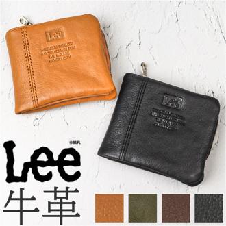 Lee リー 財布 二つ折り 320-2112 通販 二つ折り財布 2つ折り財布 折り財布 折財布 メンズ財布 お財布 さいふ コインケース サイフ 小銭入れ 小銭入れあり レザー 革 LEE メンズ レディース コンパクト 男女兼用 ユニセックス シンプル