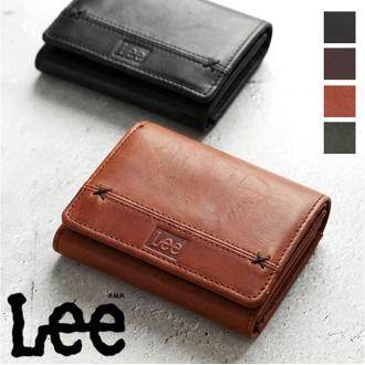 Lee 財布 リー 0520694 通販 二つ折り財布 メンズ 小銭入れあり 本革財布 レザーウォレット 革財布 2つ折り財布 ミニ財布 ふたつ折り財布 折りたたみ財布 牛革 ブランド 男性 紳士 レディース 大人 女性 おしゃれ シンプル メンズ財布
