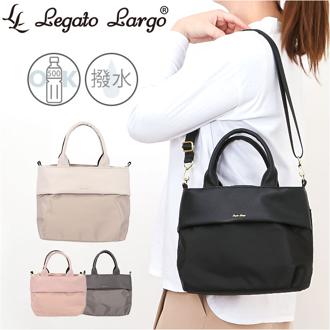 レガートラルゴ トートバッグ Legato Largo LI-E1596 通販 トートバック ショルダーバッグ 斜めがけバッグ レディース 通勤 A5 撥水 小さめ おしゃれ きれいめ 大人 旅行 ポリエステル グロッシーコンビ 女性 女子 レディースバッグ