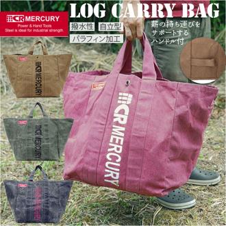 マーキュリー トートバッグ mercury 通販 パラフィンログキャリーバッグ ブランド おしゃれ トートバック 大きめ キャンバス はっ水 撥水 園芸 キャンプ用品 DIY アウトドア 雑貨 アメリカン雑貨 プレゼント ギフト バッグ バック 鞄
