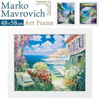 アートフレーム 通販 日本 壁飾り 壁掛けアート 絵画 W58x H48cm おしゃれ かわいい アートポスター 風景画 額入り 飾る 玄関 リビング 寝室 新生活 結婚祝い インテリア モダン 開店祝い ギフト 新築祝い