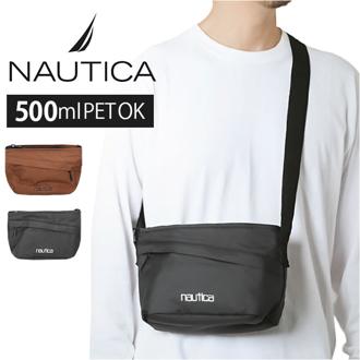 NAUTICA ノーティカ ショートバッグ 370-7013 通販 ミニショルダーバッグ ミニショルダー ミニバッグ ショルダーバック ショルダー 斜めかけ サコッシュバッグ ナイロン 横型 メンズ レディース 男女兼用 ユニセックス ミニ 小さめ カジュアル
