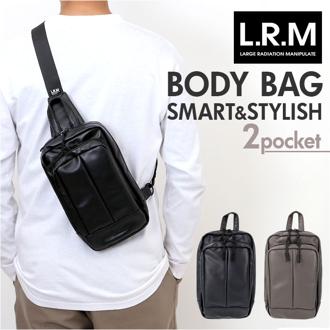 L.R.M バッグ NC-1072-1 通販 ボディバッグ ボディーバッグ 斜めがけバッグ ボディバック ボディーバック ワンショルダーバッグ メンズ かっこいい レディース 小さめ 大容量 おしゃれ 通勤 通学 旅行 アウトドア サブバッグ メンズバッグ