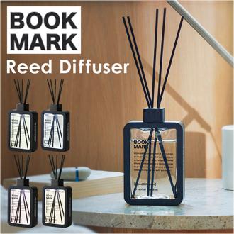 リードディフューザー 通販 150mL BMK010 アロマディフューザー スティックディフューザー ルームフレグランス 芳香剤 フレグランススティック おしゃれ 芳香器 部屋 リビング 玄関 寝室 置き型 BOOK MARK ブックマーク お香