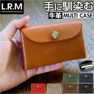 ミニ財布 メンズ 本革 通販 財布 コンパクト 名刺入れ カードケース 小銭入れ コインケース ミニウォレット 名刺ケース コンパクトウォレット マルチケース R.C.L P1052 手のひらサイズ ２ルーム仕様 アールシーエル おしゃれ レザー ケース