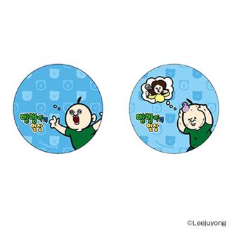 パンパンくんの日常 グッズ 通販 ぱんぱんくん 韓国 缶バッジ まじかる百貨店缶バッジ 4947864071417 缶バッチ カンバッジ カンバッチ かわいい おしゃれ 可愛い レンチキュラー キャラクター 推し活 推しグッズ コレクション