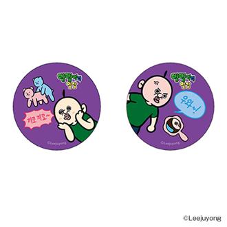 パンパンくんの日常 グッズ 通販 ぱんぱんくん 韓国 缶バッジ まじかる百貨店缶バッジ 4947864071431 缶バッチ カンバッジ カンバッチ かわいい おしゃれ 可愛い レンチキュラー キャラクター 推し活 推しグッズ コレクション