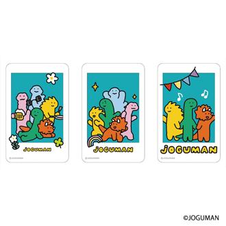 JOGUMAN グッズ 通販 ジョグマン ステッカー まじかる百貨店ステッカー 4947864071837 JOGUMAN02 スマホステッカー シール ステッカーシール かわいい おしゃれ 可愛い オシャレ キャラクターグッズ レンチキュラー 文房具