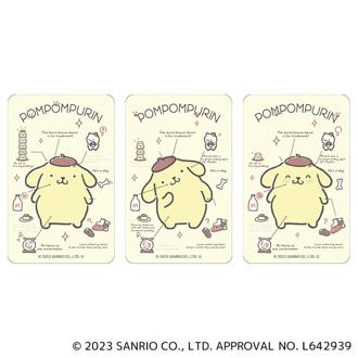サンリオ ポムポムプリン グッズ 通販 POMPOMPURIN ステッカー まじかる百貨店ステッカー 4947864049287 ポムポムプリン03 シール ステッカーシール かわいい 可愛い カワイイ キャラクター 推しグッズ レンチキュラー 推し活 文房具