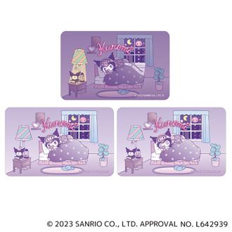 サンリオ クロミ グッズ 通販 マイメロディ ステッカー まじかる百貨店ステッカー 4947864049300 クロミ02 KUROMI シール ステッカーシール かわいい 可愛い カワイイ キャラクター 推しグッズ レンチキュラー 文具 文房具