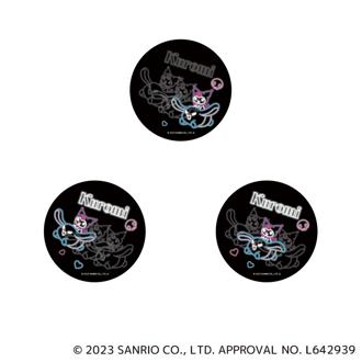 サンリオ クロミ グッズ 通販 マイメロディ 缶バッジ まじかる百貨店缶バッジ 4947864049423 クロミ01 KUROMI 缶バッチ カンバッジ カンバッチ かわいい 可愛い おしゃれ オシャレ 推し活 キャラクターグッズ 推しグッズ レンチキュラー