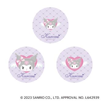 サンリオ クロミ グッズ 通販 マイメロディ 缶バッジ まじかる百貨店缶バッジ 4947864049430 クロミ02 KUROMI 缶バッチ カンバッジ カンバッチ かわいい 可愛い おしゃれ オシャレ 推し活 キャラクターグッズ 推しグッズ レンチキュラー